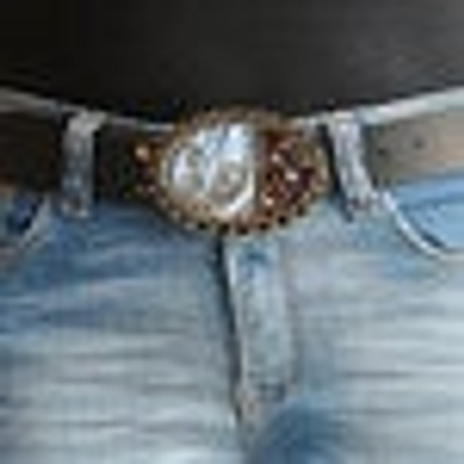 Iris Designs Rodeo Belt Buckle