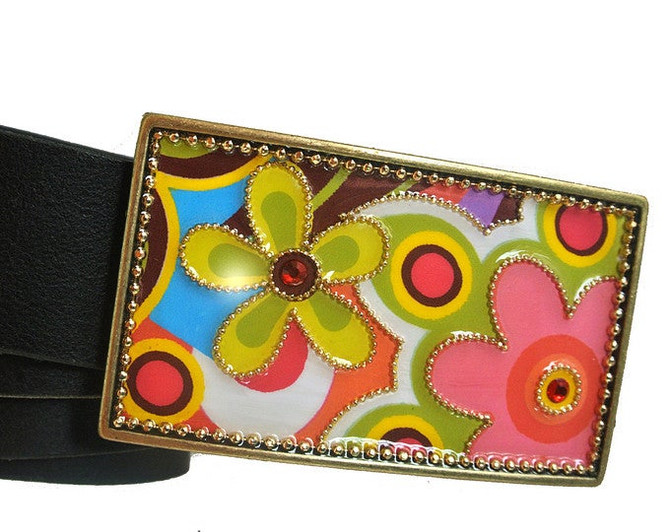 Iris Designs Sparkel Day Belt Buckle