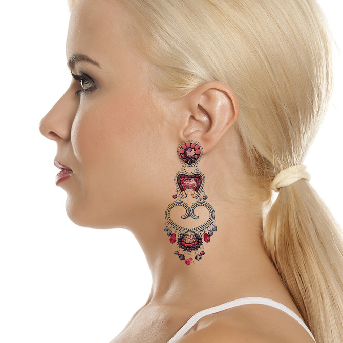 Ayala Bar Ruby Love Red Light Love Earrings