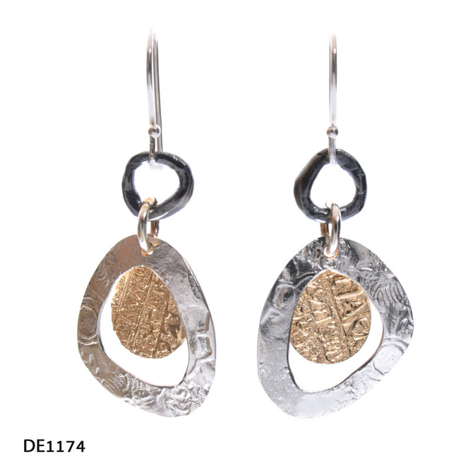 Dganit Hen Drawn Parts Earrings