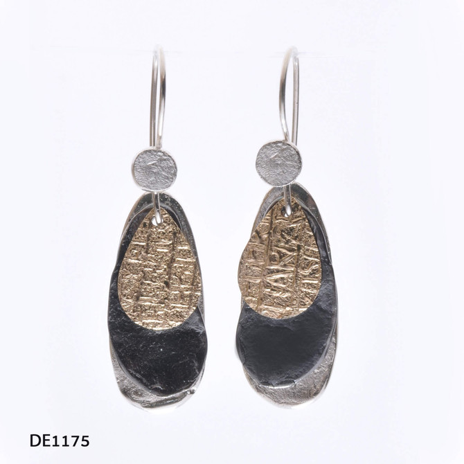 Dganit Hen Three Layers Earrings