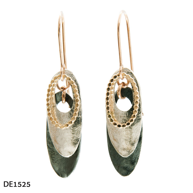 Dganit Hen Silver Tulip Earrings