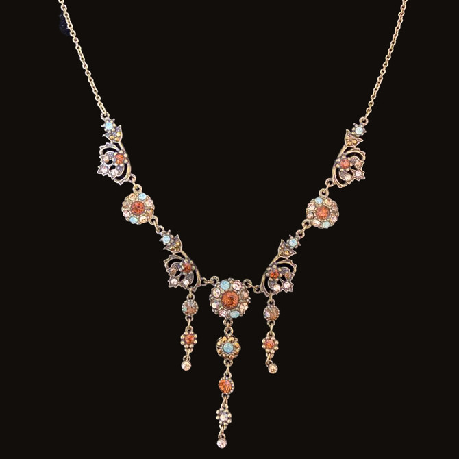 Michal Negrin Elegant Zinnia Classic Necklace