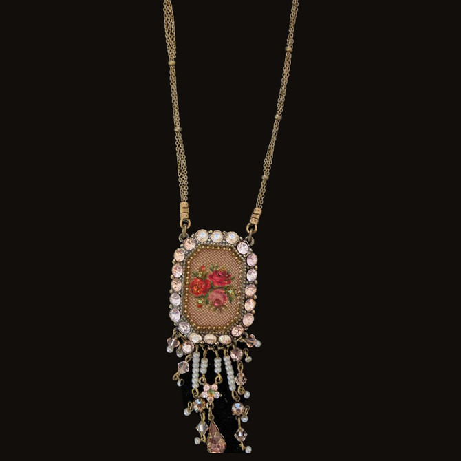 Michal Negrin Secret Garden Long and Layered Necklace