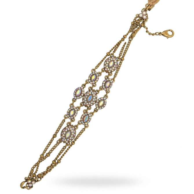 Michal Negrin Added Sparkle Crystal Cloud Bracelet