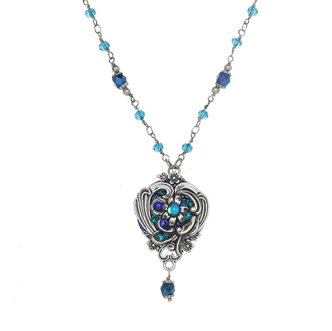 Michal Golan Cerulean Sunday Best Necklace