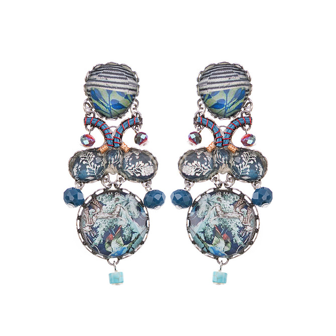 Ayala Bar Coffee and Tea Morning Sky Earrings