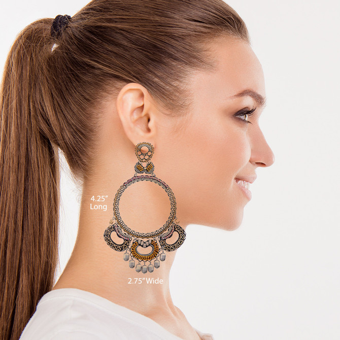 Ayala Bar Happy Day Metal Roots Earrings Ayala Bar Happy Day Metal Roots Earrings