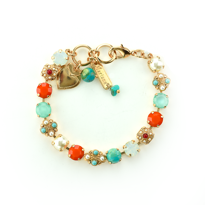 Mariana Must Have Cluster Bracelet in Happiness Turquoise