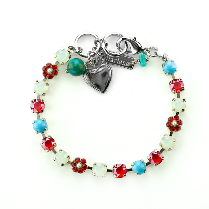 Mariana Petite Rosette Bracelet in Happiness