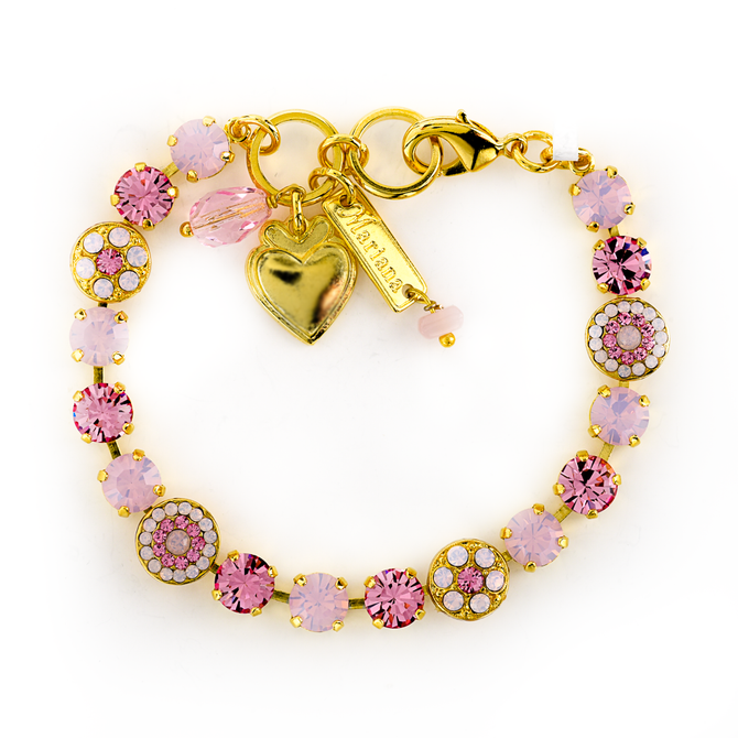 Mariana Must Have Rosette Bracelet in Rose Opal