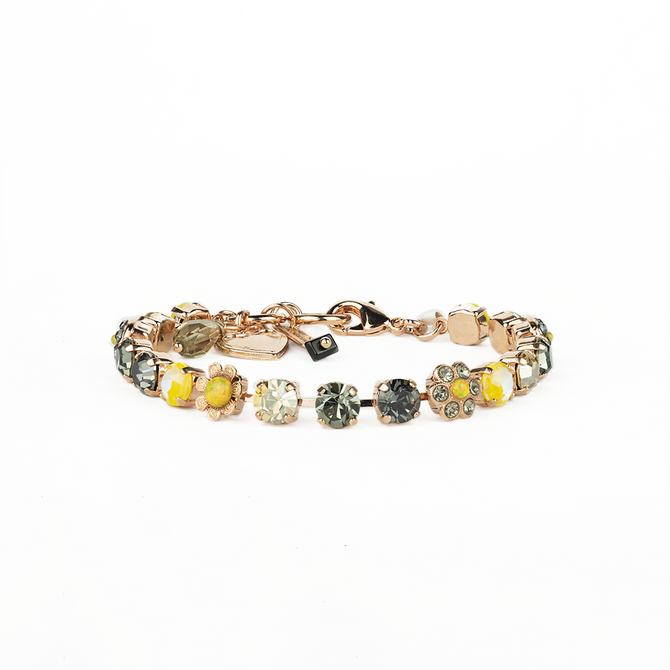 Mariana Must Have Rosette and Cluster Bracelet in Painted Lady