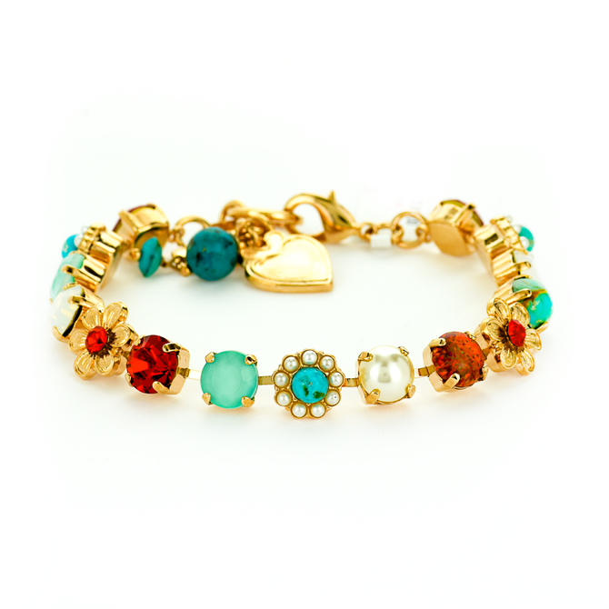 Mariana Must Have Daisy Bracelet in Happiness Turquoise