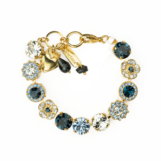 Mariana Lovable Rosette Bracelet in Night Sky