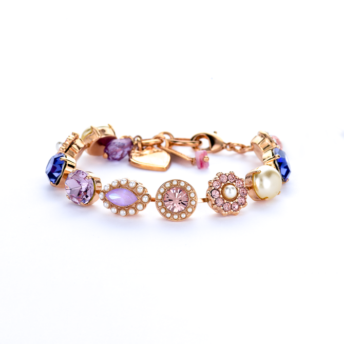 Mariana Oval and Cluster Bracelet in Romance