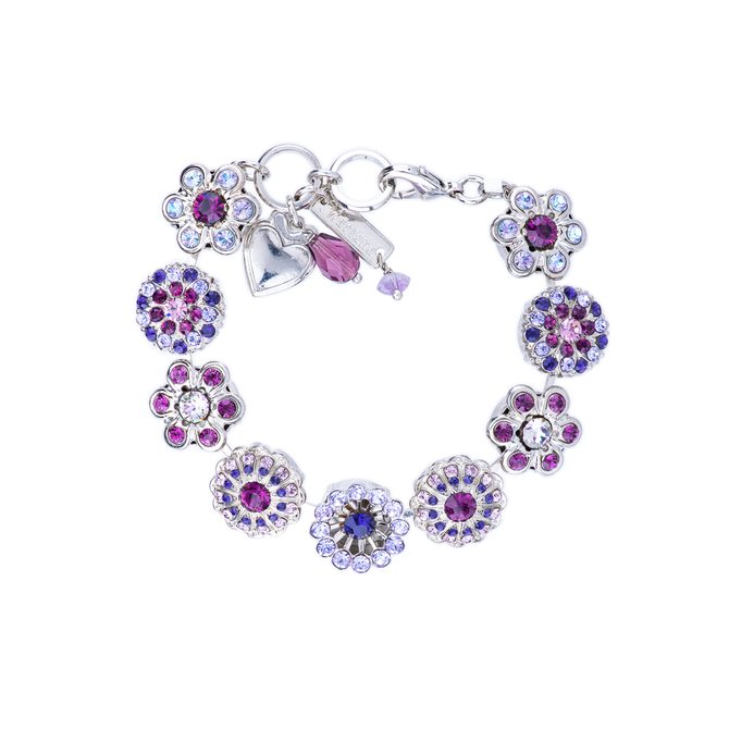 Mariana Extra Luxurious Rosette Bracelet in Wildberry