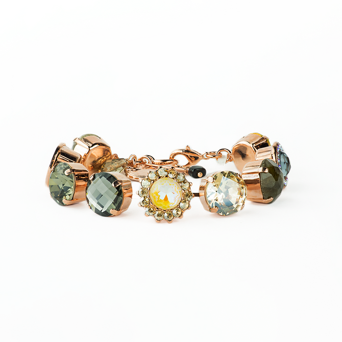 Mariana Extra Luxurious Cluster Bracelet in Painted Lady