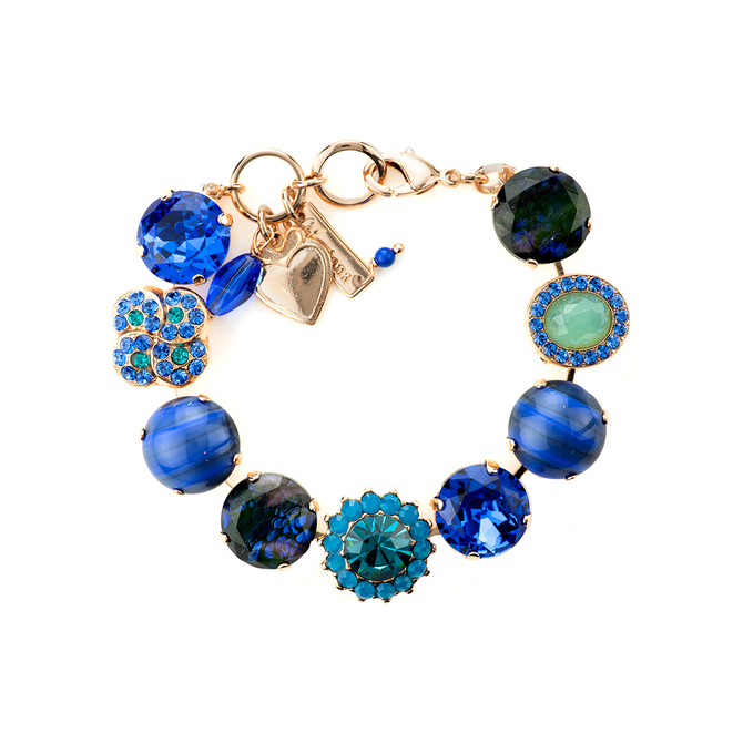 Mariana Extra Luxurious Cluster Bracelet in Serenity