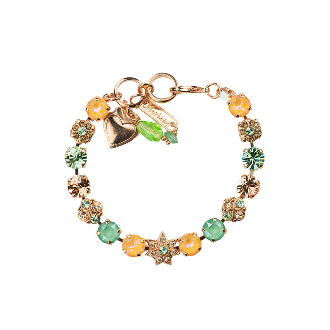 Mariana Must Have Flower and Cluster Bracelet in Monarch