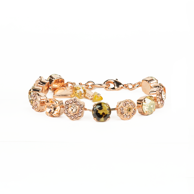 Mariana Lovable Cluster Bracelet in Meadow Brown