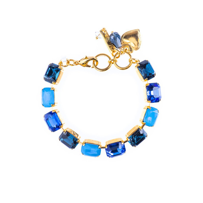 Mariana Emerald Cut Bracelet in Sleepytime