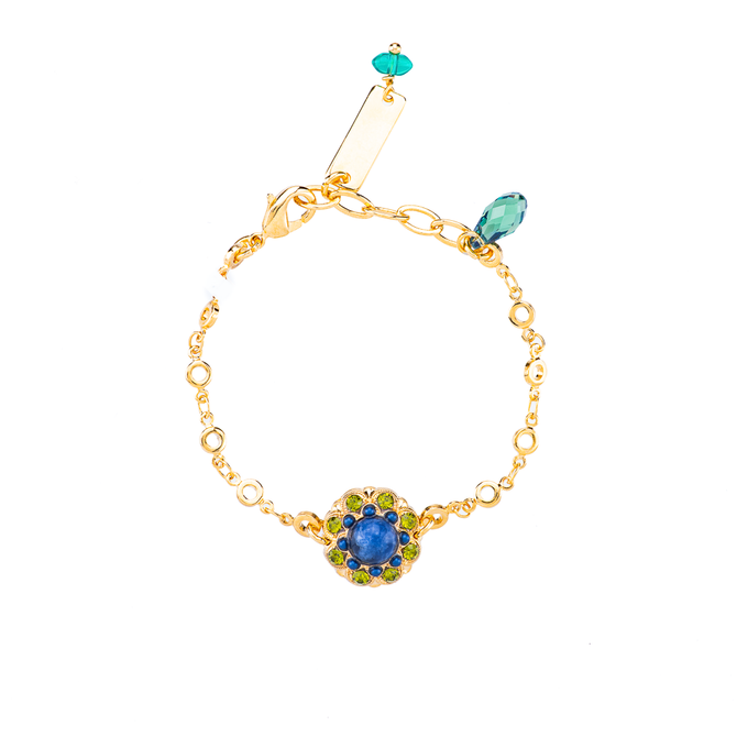 Mariana Cluster Chain Bracelet in Chamomile