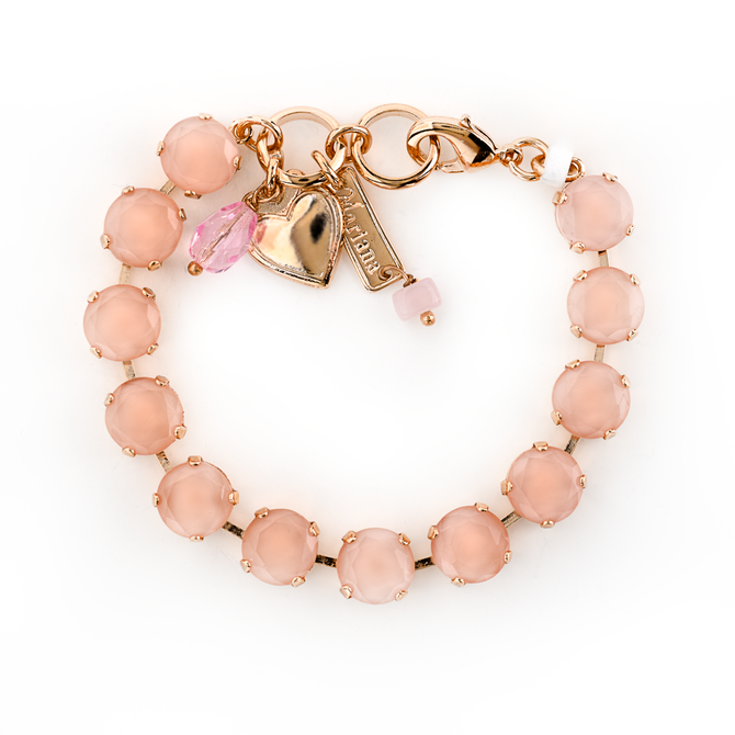 Mariana Lovable Round Ralton Bracelet in Flamingo