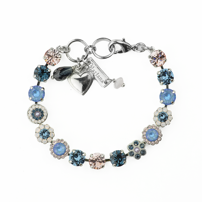 Mariana Must Have Rosette Bracelet in Blue Morpho