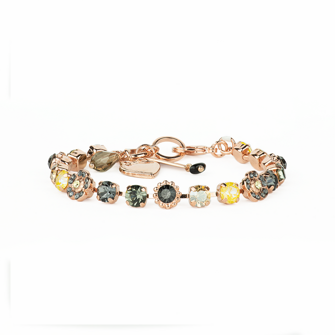 Mariana Petite Flower and Cluster Bracelet in Painted Lady
