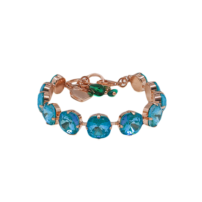 Mariana Small Cushion Cut Bracelet in Sun Kissed Laguna