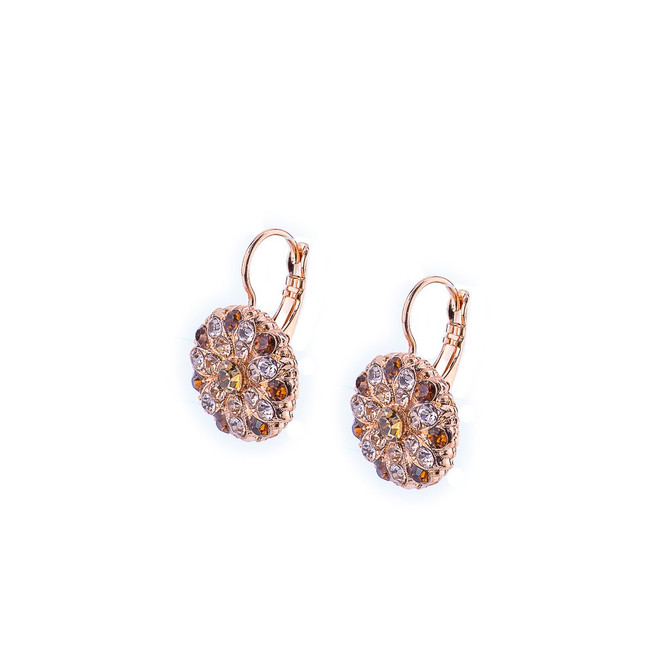 Mariana Guardian Angel Leverback Earrings in Chai