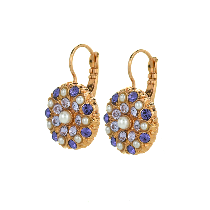 Mariana Guardian Angel Leverback Earrings in Romance