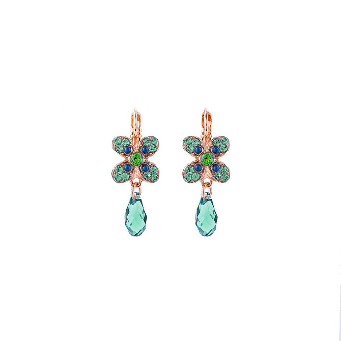 Mariana Wallflower Leverback Earrings in Chamomile