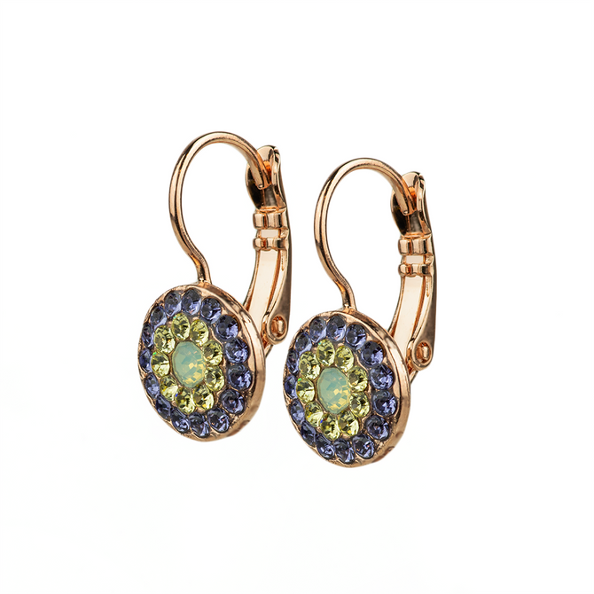 Mariana Must Have Pave Leverback Earrings in Travelara