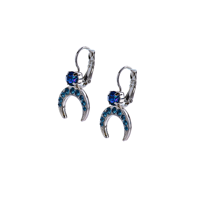 Mariana Crescent Moon Post Earrings in Sleepytime