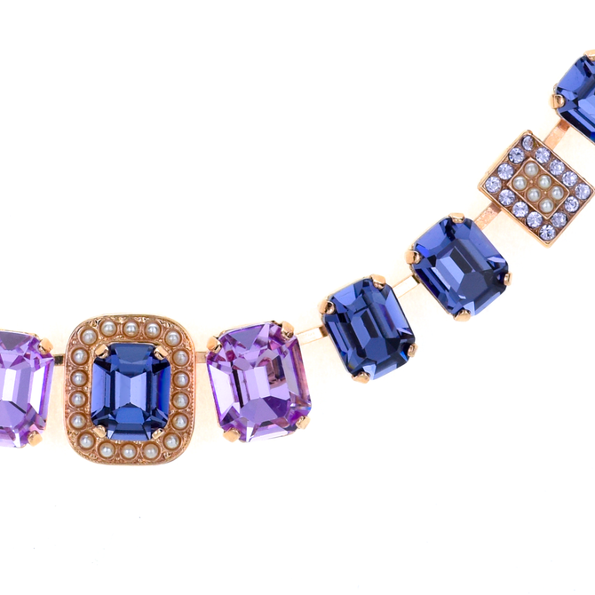 Mariana Emerald Cut Necklace in Romance