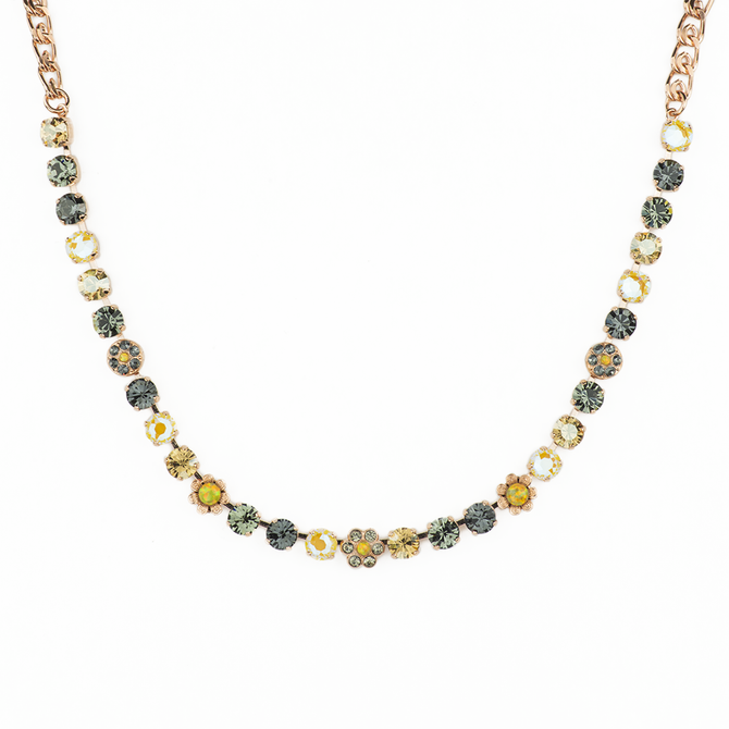 Mariana Must Have Rosette Necklace in Painted Lady