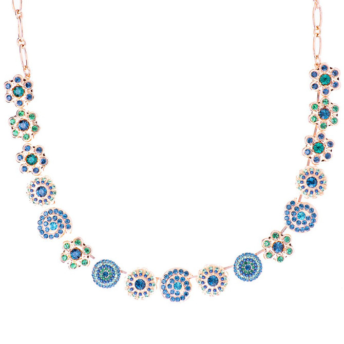 Mariana Extra Luxurious Shell and Flower Necklace Chamomile