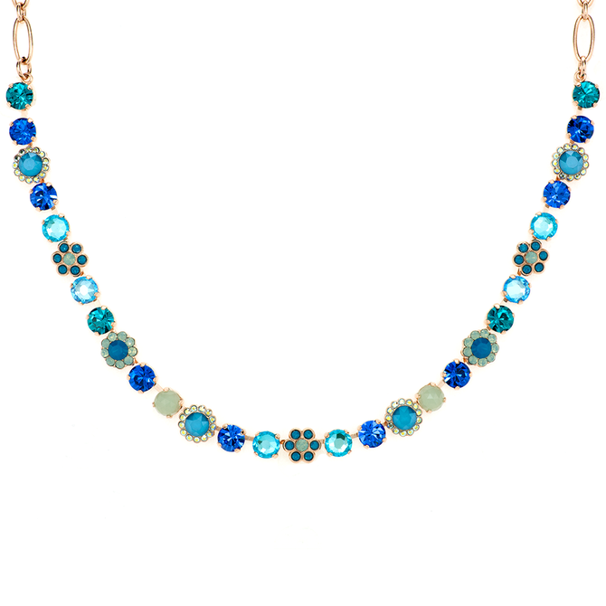 Mariana Must Have Flower Necklace in Serenity