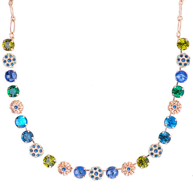 Mariana Lovable Embellished Necklace in Chamomile