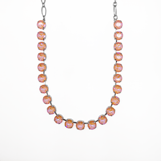 Mariana Lovable Round Necklace in Sun Kissed Peach