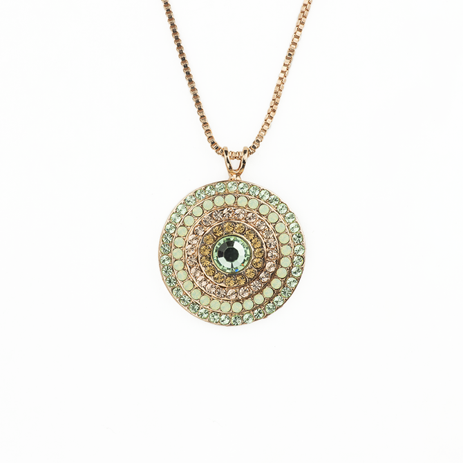 Mariana Extra Luxurious Pave Pendant in Monarch