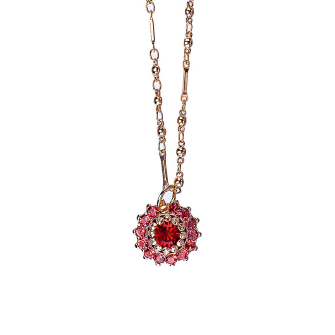 Mariana Must Have Rosette Pendant in Hibiscus