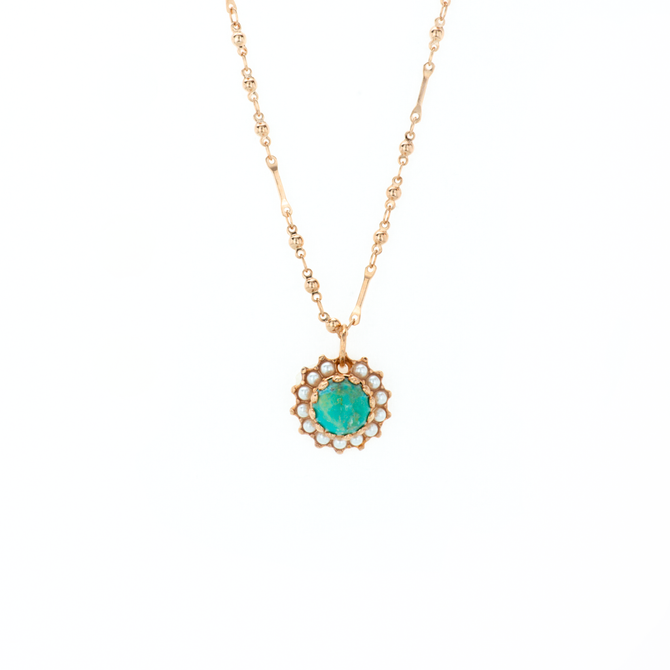 Mariana Must Have Rosette Pendant in Happiness Turquoise