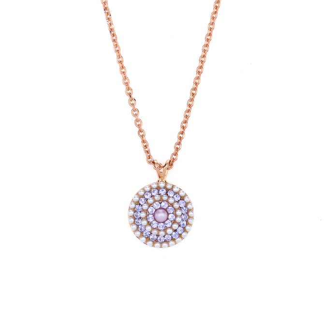 Mariana Large Pave Pendant in Romance