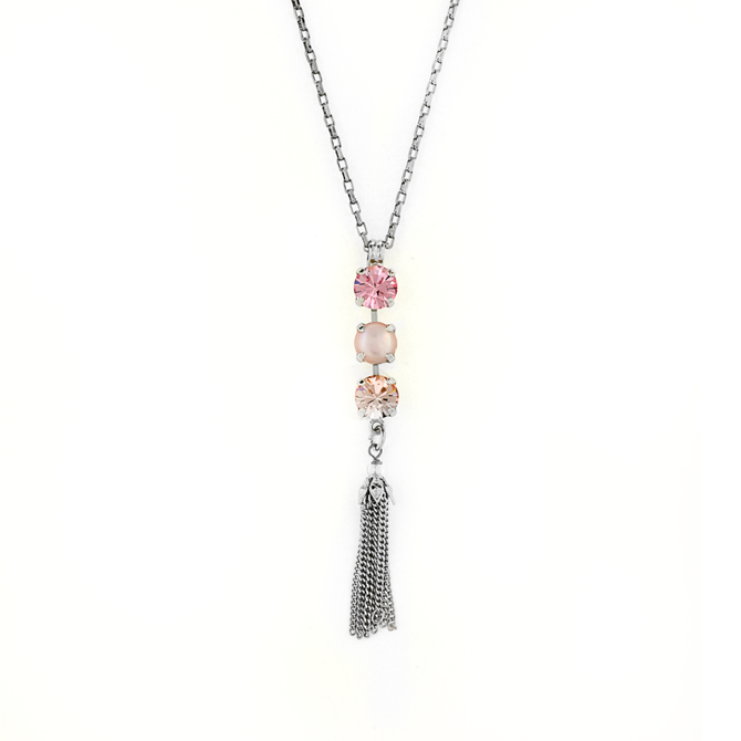 Mariana Must Have Three Stone Pendant with Tassel in Love