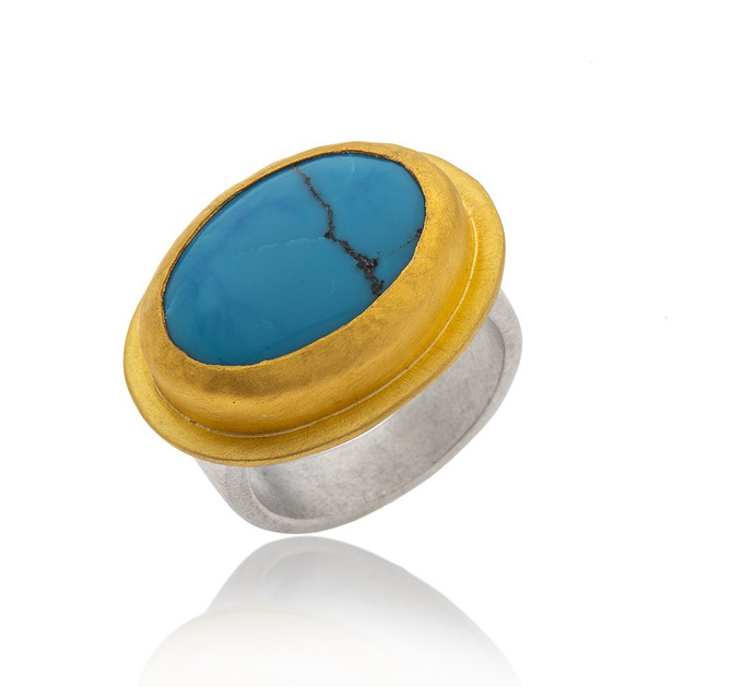 Nava Zahavi Caribbean Turquoise Ring