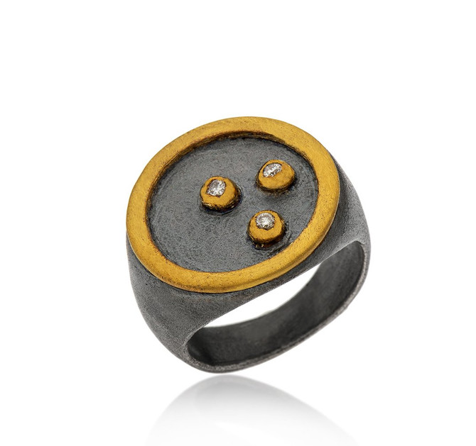 Nava Zahavi Dare Circle Ring