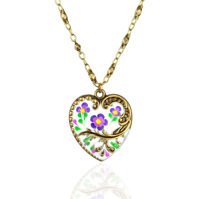 Anne Koplik No Love Jill Garden Necklace