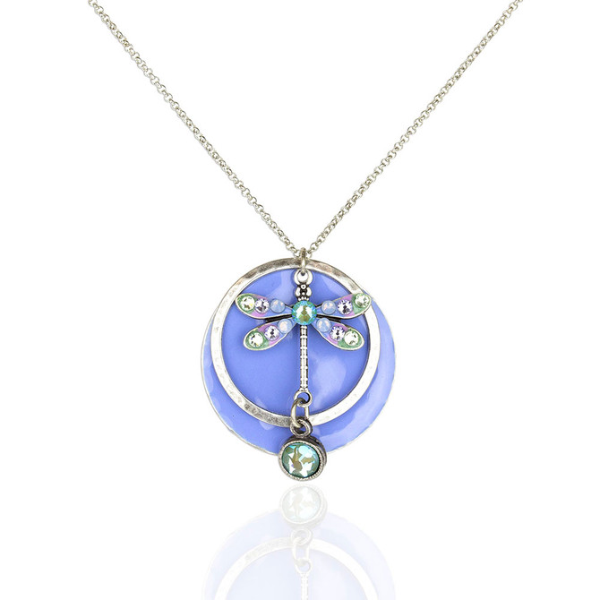 Anne Koplik Brisa Crystal Dragonfly Necklace